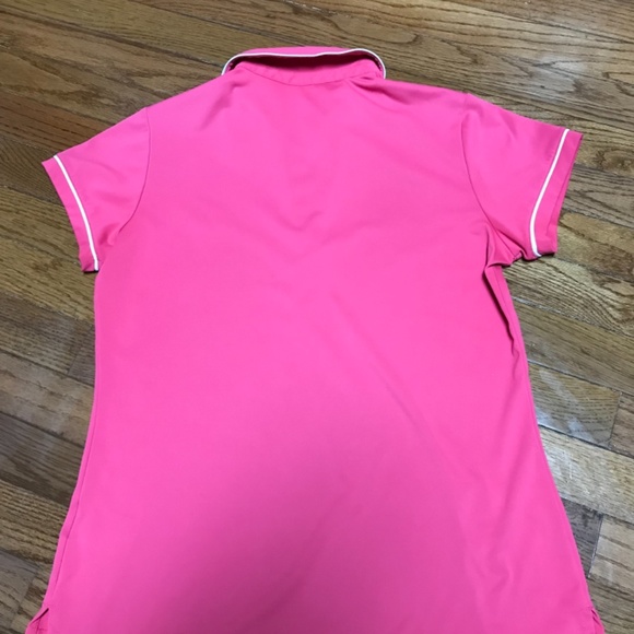 Adidas golf coral pink polo - Picture 3 of 3
